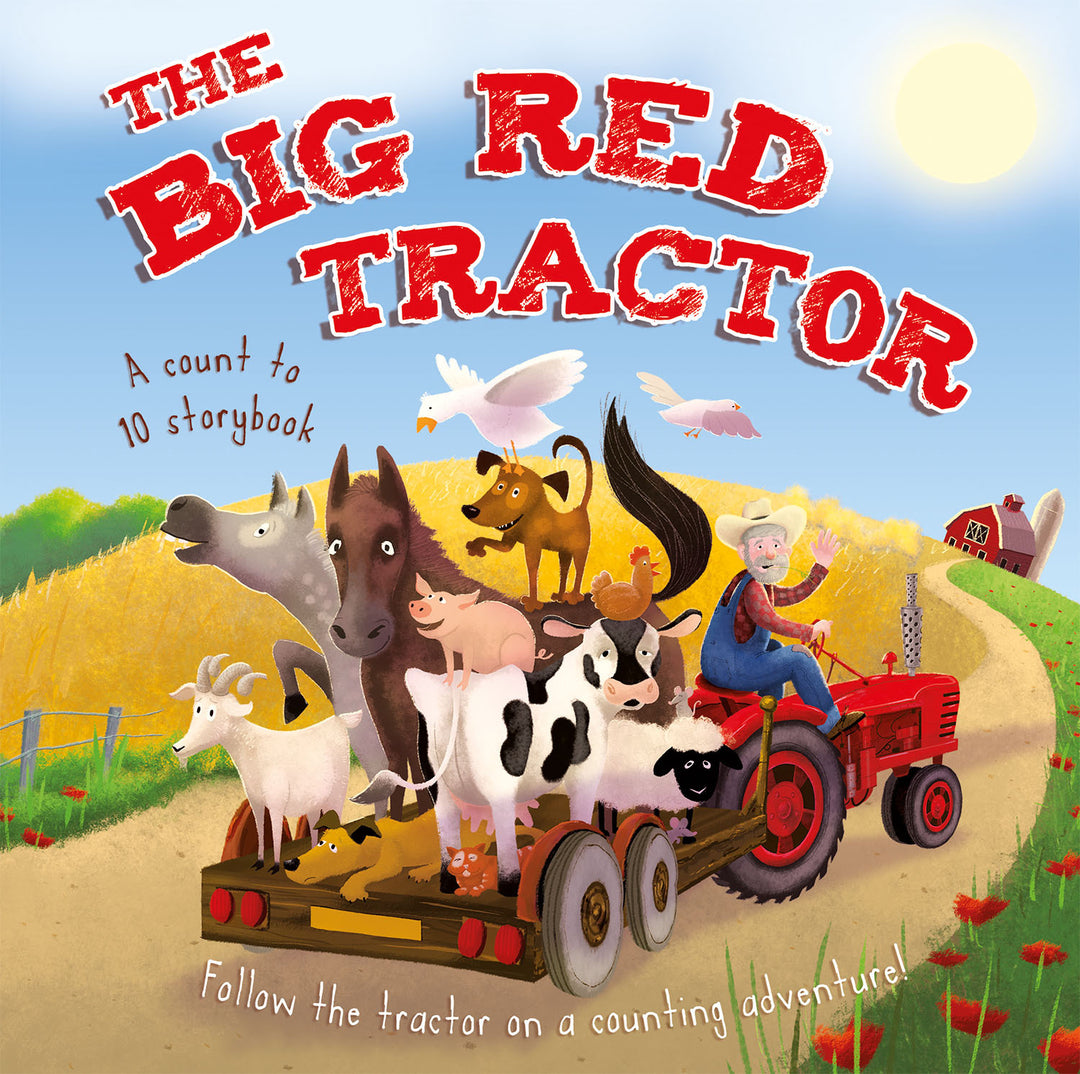 Cover image for The Big Red Tractor ISBN 9781801059046
